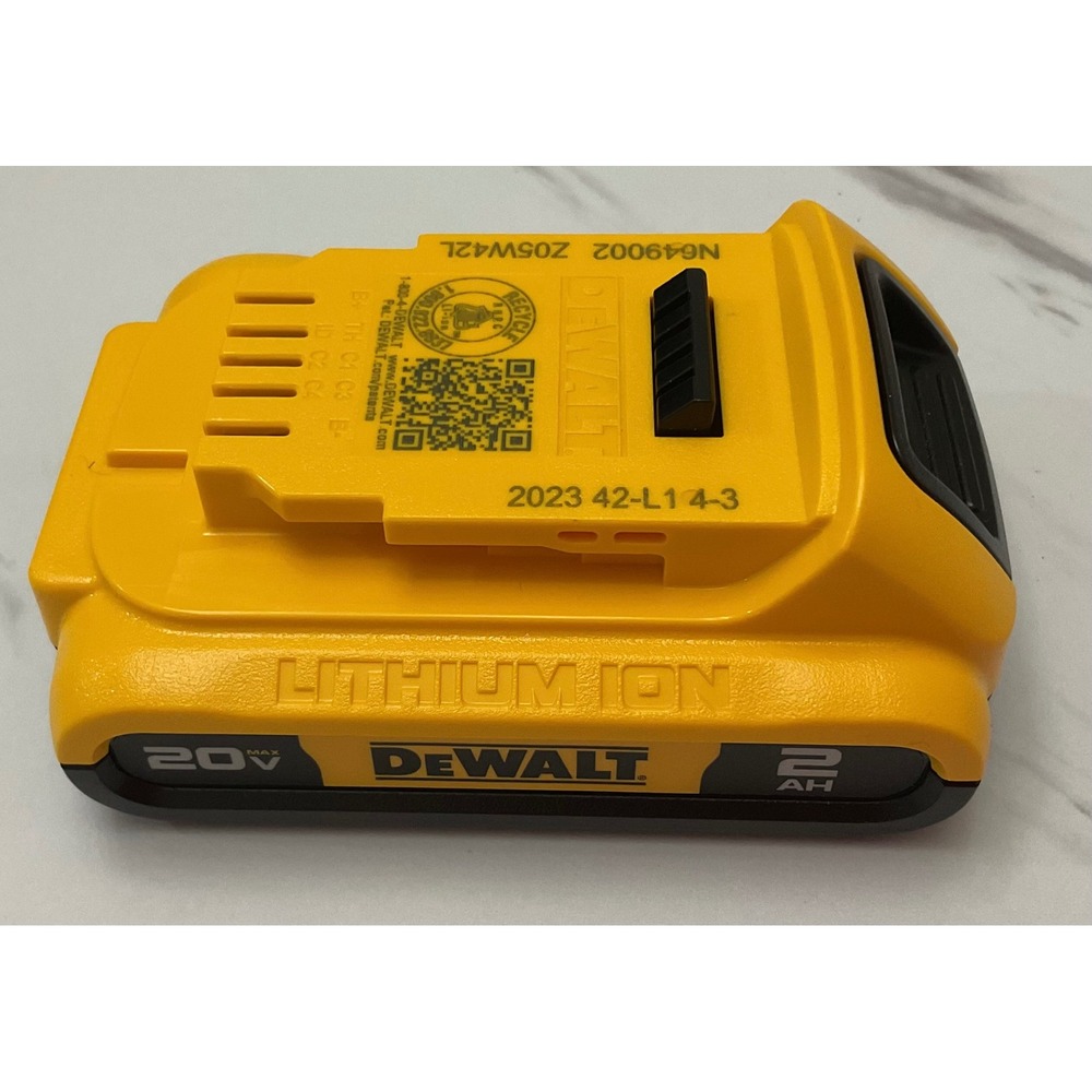 DeWalt DCB203 20V Max 2.0Ah Lithium Ion Battery Pack Type 2 with Fuel Gauge 2023